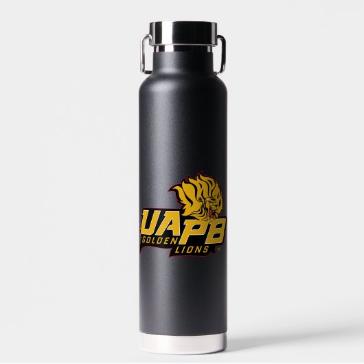 Bouteille D'eau Logo de l'UAPB Golden Lions (Avant)