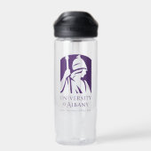 Bouteille D'eau Logo de l'Université d'Albany (Arrière)