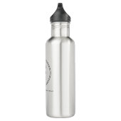 Bouteille D'eau Logo de promotion noir et blanc (Droite)