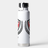 Bouteille D'eau Logo de soccer de nom personnalisé (Évier)