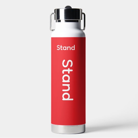 Bouteille D'eau Logo debout (Salle de sport)