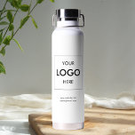 Bouteille D'eau Logo d'entreprise blanc minimal<br><div class="desc">Découvrez notre bouteille d'eau personnalisée, l'incarnation parfaite du style, de la durabilité et de la fonctionnalité, sur mesure pour votre petite entreprise. Que vous cherchiez à promouvoir votre marque, diffuser un message ou simplement offrir un cadeau réfléchi à vos clients et clients, notre bouteille d’eau personnalisée est la toile idéale...</div>