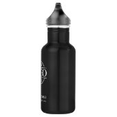 Bouteille D'eau Logo d'entreprise élégant Black Entreprise (Droite)