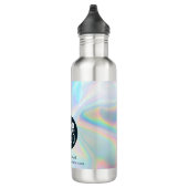 Bouteille D'eau Logo d'entreprise et site Web Employés holographiq (Droite)