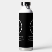 Bouteille D'eau Logo d'entreprise minimal publicité promotionnelle (Droite)