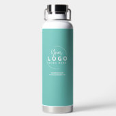 Bouteille D'eau Logo d'entreprise simple (Plage)