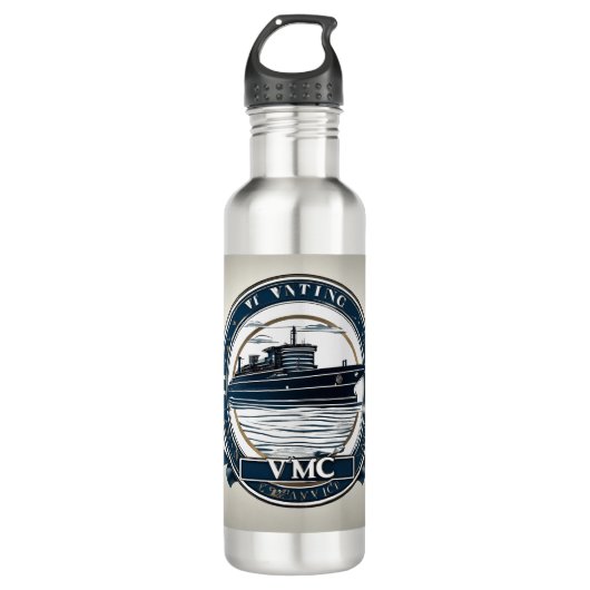 Bouteille D'eau Logo du bateau BMC (Devant)