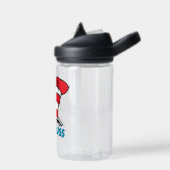 Bouteille D'eau Logo du chapeau de Dr Seuss (Gauche)