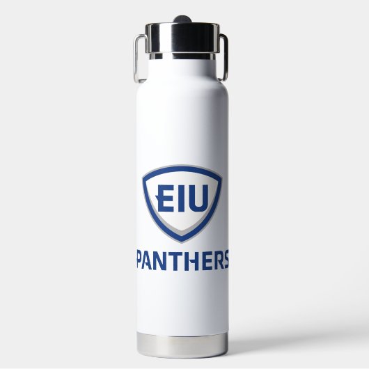 Bouteille D'eau Logo Eastern Illinois Panthers Shield & Wordmark (Salle de sport)