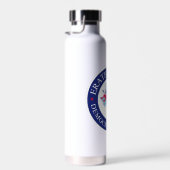 Bouteille d'eau - Logo ECDP (Plage)