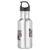 Bouteille D'eau Logo Hippo Avec Hippopotame, (Dos)