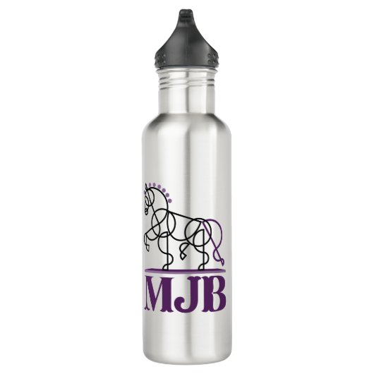 Bouteille D'eau logo MJB (Droite)