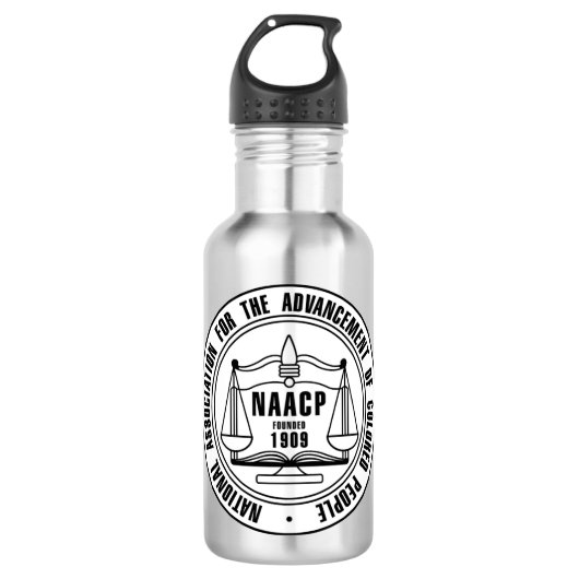 Bouteille D'eau logo naacp png transparent (Devant)
