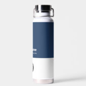 Bouteille D'eau Logo, nom, profession (Arrière)