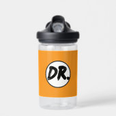 Bouteille D'eau Logo Orange DR. (Avant)