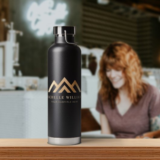 Bouteille D'eau Logo Promotionnel immobilier moderne