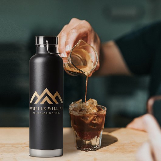 Bouteille D'eau Logo Promotionnel immobilier moderne