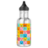 Bouteille D'eau Logo Rainbow Personnalisé Nom Kid's (Droite)