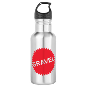 Bouteille D'eau Logo rouge Gravel Cycling