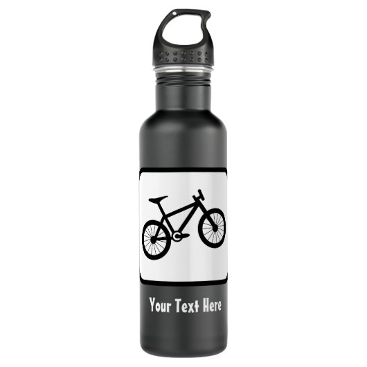 Bouteille D'eau Logo VTT — Personnalisable (Devant)