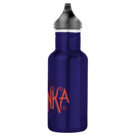 Bouteille D'eau Logo Wonka Spiral (Droite)