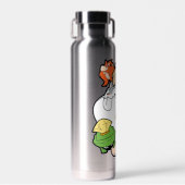 Bouteille D'eau LOONEY TUNES™ Têtes massives stylisées (Avant)