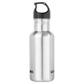 Bouteille D'eau Loose Ends Minimalist Modern Insulated  (Dos)