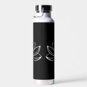 Bouteille D'eau Lotus d'argent (Plage)