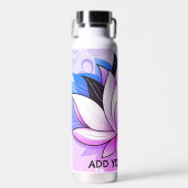 Bouteille D'eau Lotus rose (Avant)