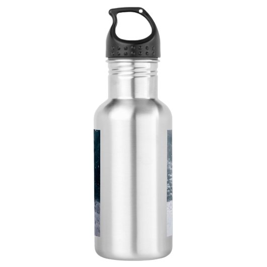 Bouteille D'eau Loup blanc géant (Dos)