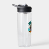 Bouteille D'eau loup-garou en vacances (Droite)