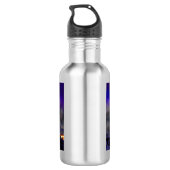 Bouteille D'eau Loup la nuit (Dos)