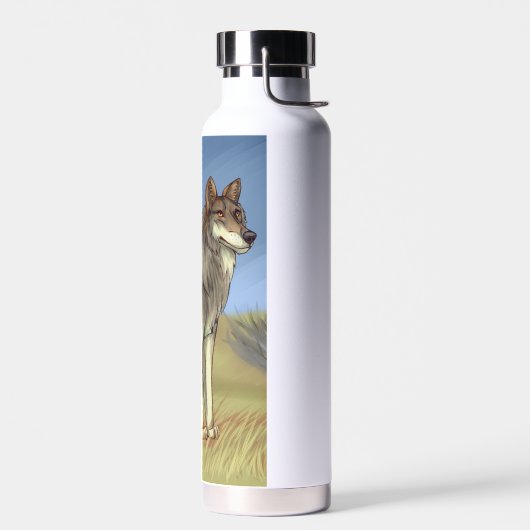 Bouteille D'eau Loup mexicain (Gauche)