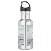 Bouteille D'eau Loupe de mer adorable (Dos)