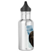 Bouteille D'eau Loutre de mer fraîche (Gauche)