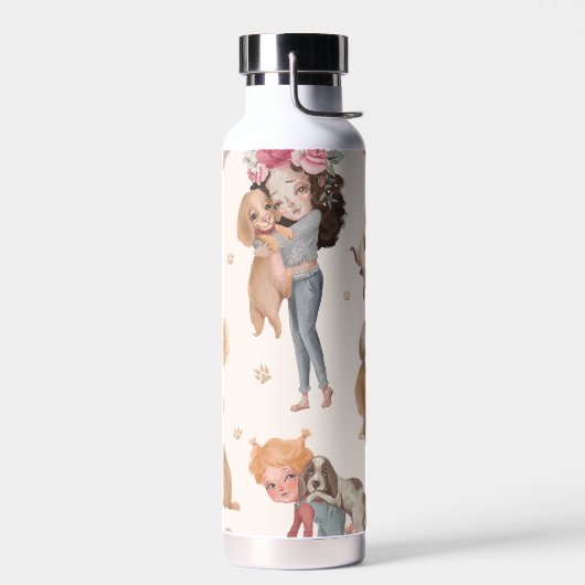 Bouteille D'eau Love Dogs (Gauche)