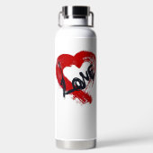 Bouteille D'eau Love Hearts Water Bottle (Plage)