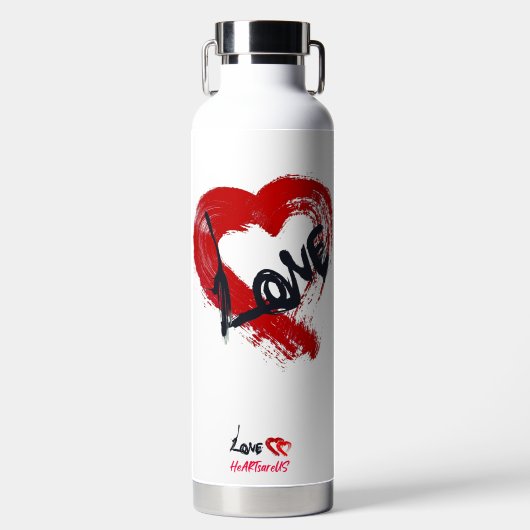 Bouteille D'eau Love Hearts Water Bottle (Avant)