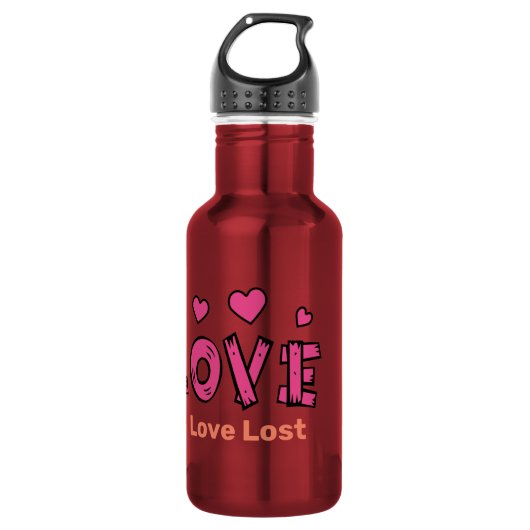Bouteille D'eau LOVE Mugs (Devant)