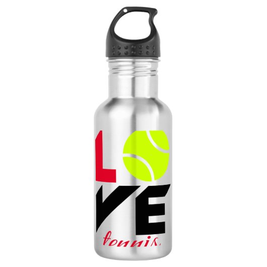 Bouteille D'eau Love tennis (Devant)
