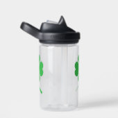 Bouteille D'eau Lucky Four Leaf Shamrock Design-87906 (Arrière Complet)