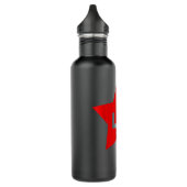 Bouteille D'eau Lula Presidente 2022 Design de groupe LÁ Star Red  (Gauche)