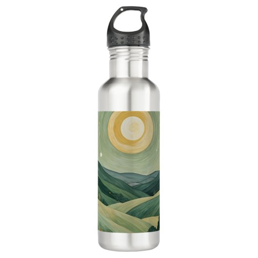 Bouteille D'eau Lullabe lunaire (Devant)