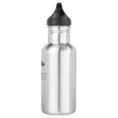 Bouteille D'eau Lumière de l'artiste Crypto (Droite)