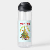 Bouteille D'eau Lumière de Noël (Arrière)