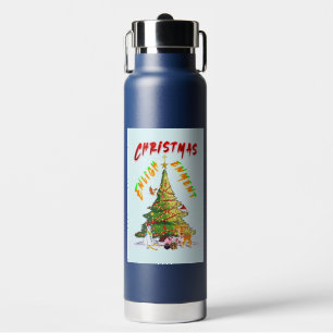 Bouteille D'eau Lumière de Noël