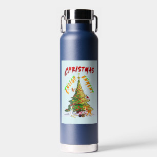 Bouteille D'eau Lumière de Noël