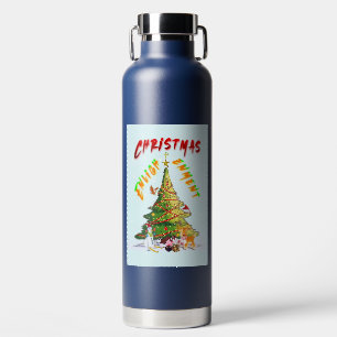 Bouteille D'eau Lumière de Noël