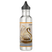 Bouteille D'eau "Lumière dorée sur l'eau" (Gauche)