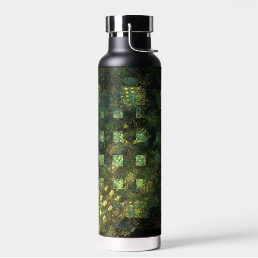 Bouteille D'eau Lumières dans la ville Art Abstrait (Gauche)